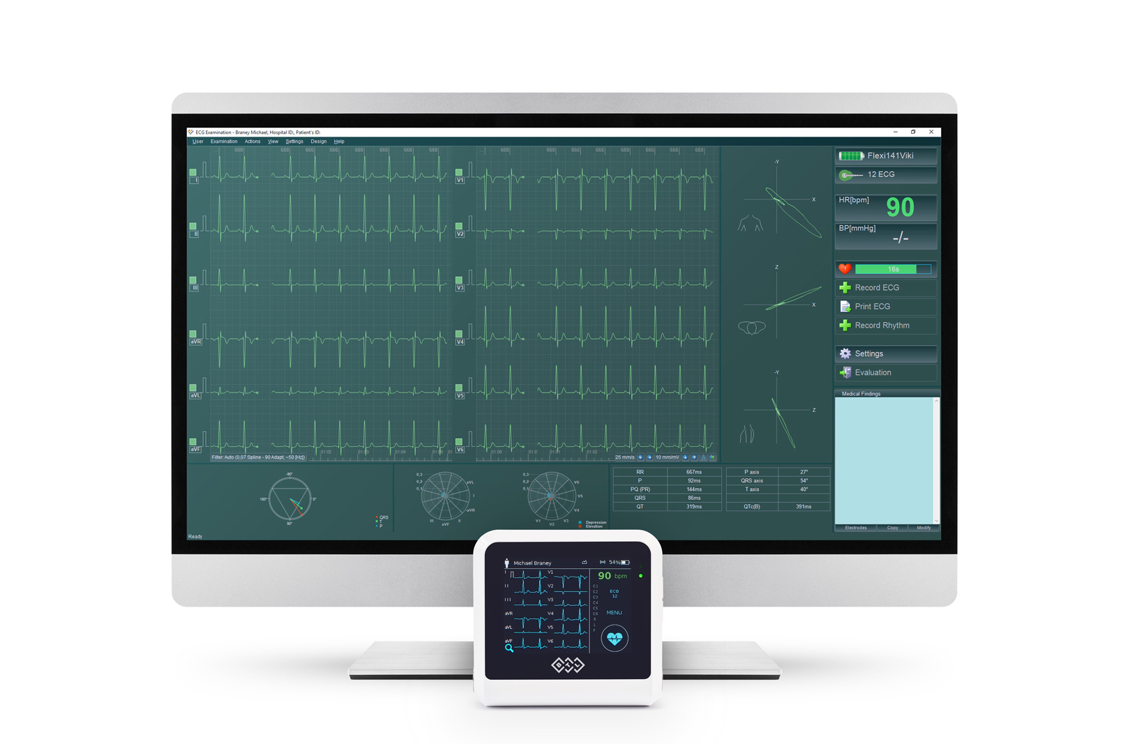 TV flat screen lcd, plasma realistic tv mock up. Modern video panel white screen mock-up with clipping path